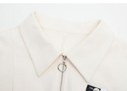 超人気 カジュアル ファッション 切り替え 半袖ワンピースins-8446