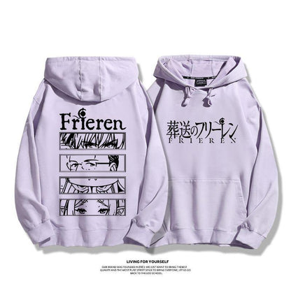 【裹起毛】 葬送のフリーレン キャラクター 早い者勝ち 元気いっぱい 超人気 売り切れ必至  憧れ  パーカー-A2008