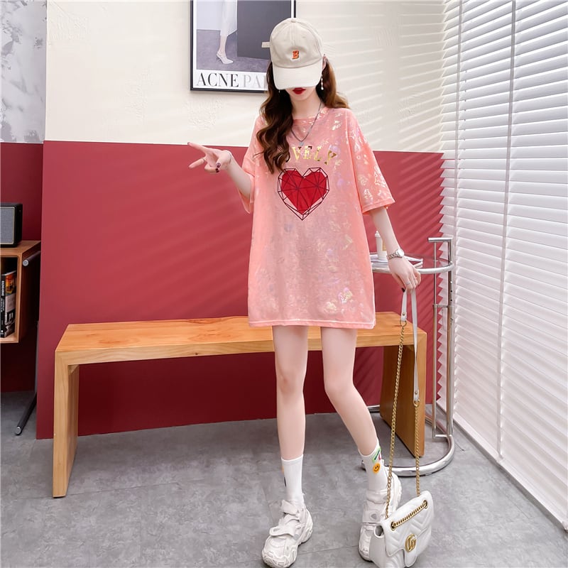 話題沸騰中  個性派 ファッション プリント 全3色 半袖Tシャツins-8508