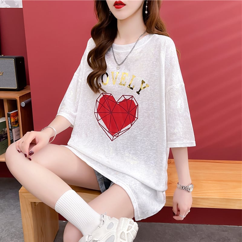 話題沸騰中  個性派 ファッション プリント 全3色 半袖Tシャツins-8508