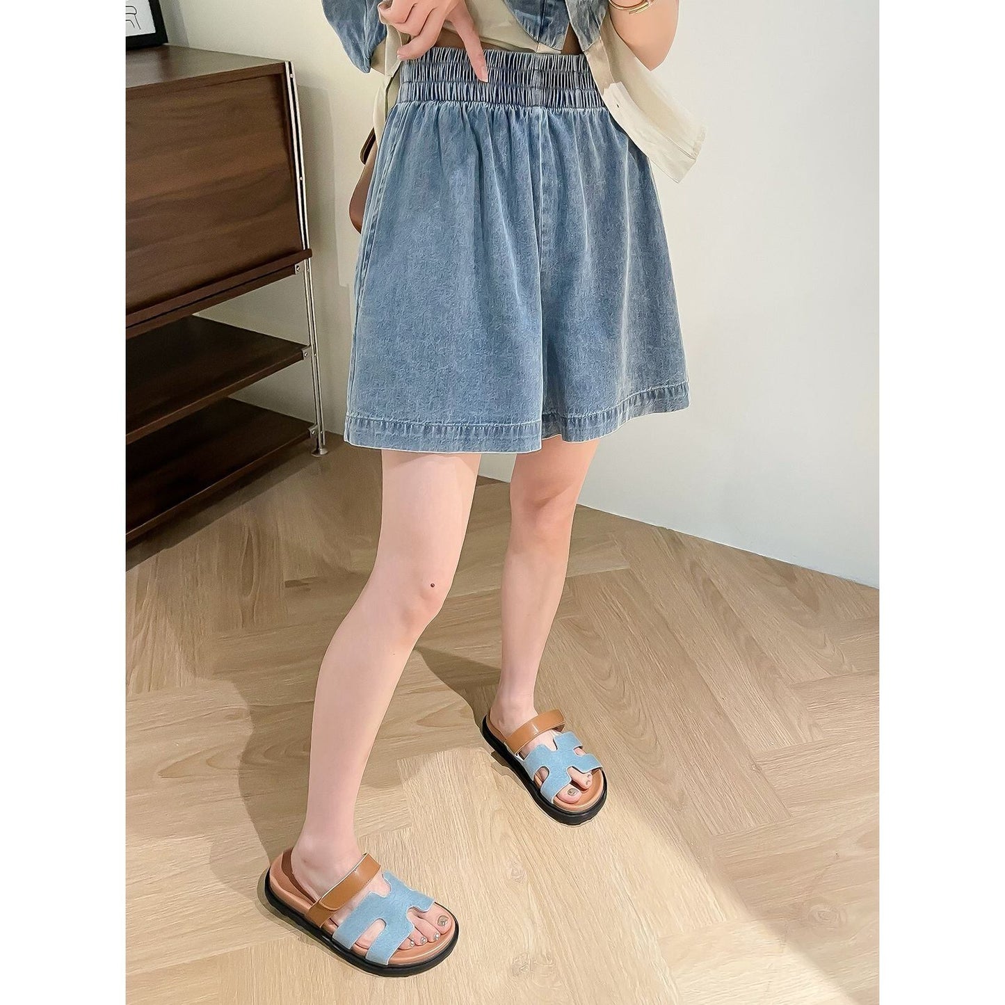 今季マストバイ ファッション 上品 半袖Ｔシャツⅹパンツセット ins-6575