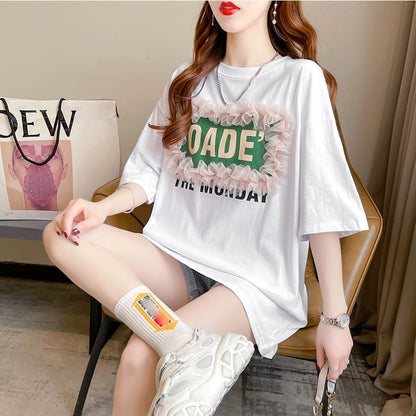 【半額！期間限定！！】オシャレ度満点 高級感溢れる 3色選択可 Tシャツ カットソーins-3255