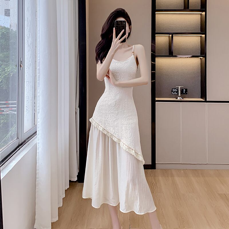 着回し力抜群  カジュアル エレガント キャミワンピースins-8390