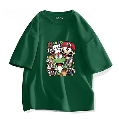 超人気  ファッション男女兼用 半袖Ｔシャツⅹパンツセット全6色ins-6593