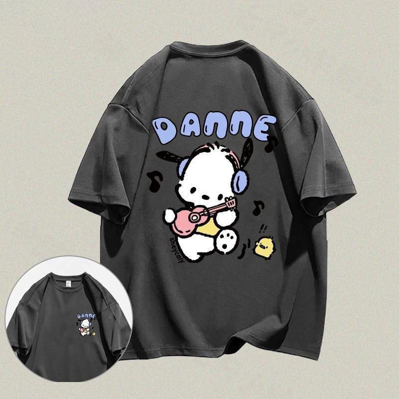 新商品 絶対欲しい 上質 キュート プリント 7色選択 半袖Tシャツins-8625