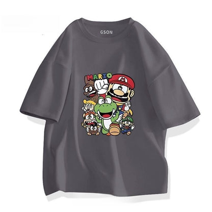 超人気  ファッション男女兼用 半袖Ｔシャツⅹパンツセット全6色ins-6593