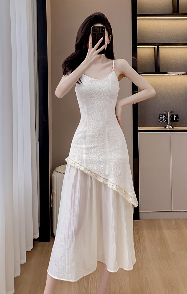 着回し力抜群  カジュアル エレガント キャミワンピースins-8390