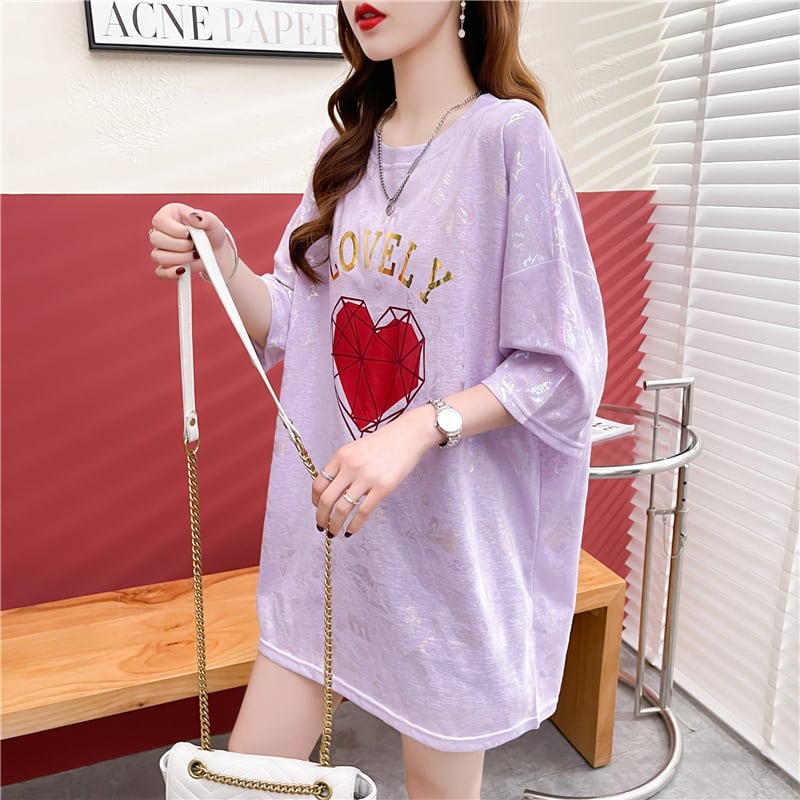 話題沸騰中  個性派 ファッション プリント 全3色 半袖Tシャツins-8508