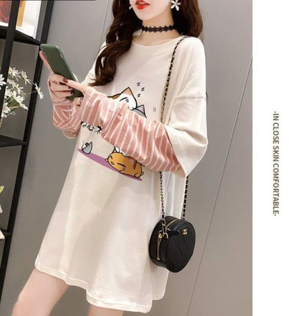 今季マストバイ  カジュアル ファッション スウィートTシャツins-6507