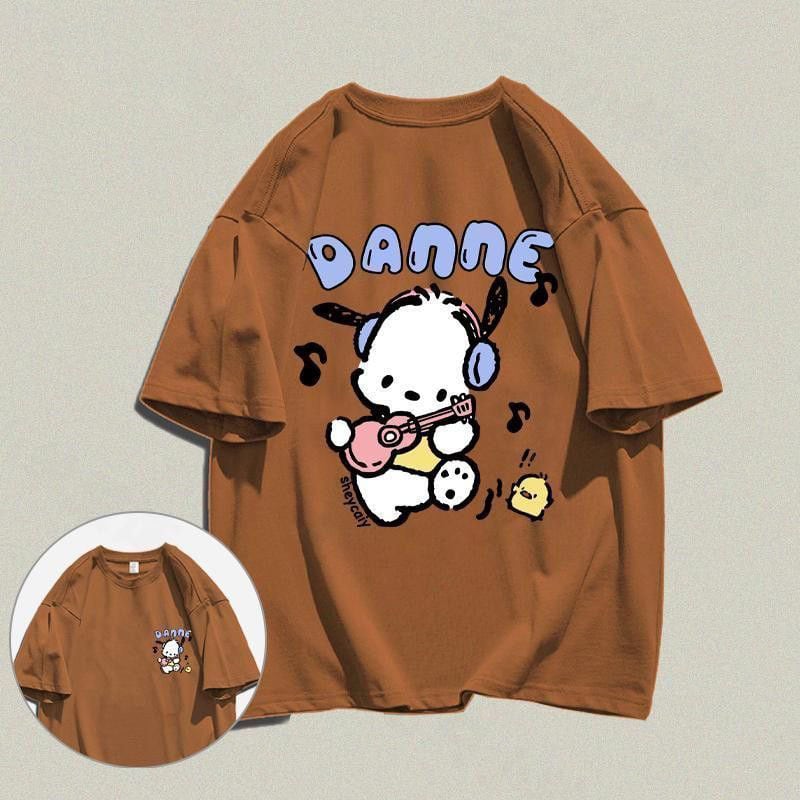 新商品 絶対欲しい 上質 キュート プリント 7色選択 半袖Tシャツins-8625