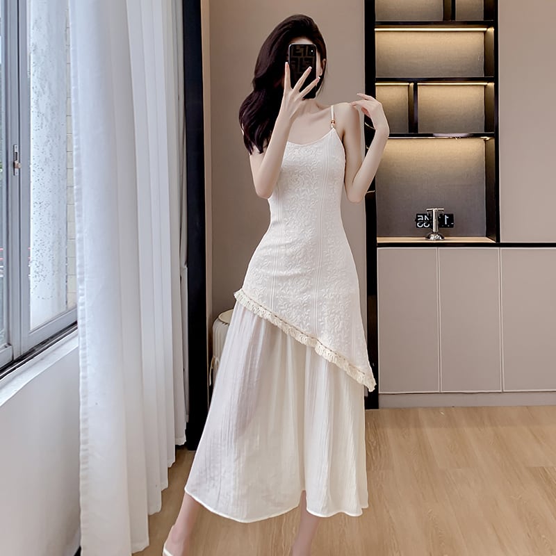 着回し力抜群  カジュアル エレガント キャミワンピースins-8390