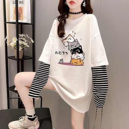 今季マストバイ  カジュアル ファッション スウィートTシャツins-6507