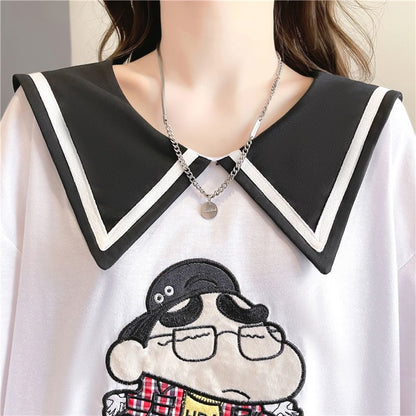 おすすめ  カジュアル キュート 6色選択可 Tシャツ カットソーins-8366
