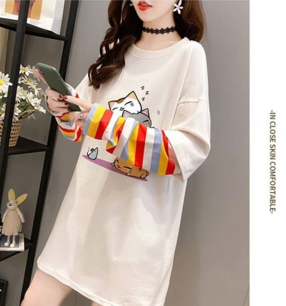 今季マストバイ  カジュアル ファッション スウィートTシャツins-6507