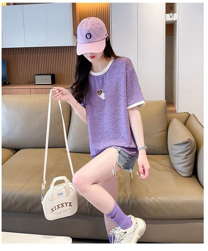 売り切れ必至 カジュアル ファッション 全3色 半袖Tシャツins-8507