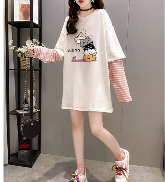 今季マストバイ  カジュアル ファッション スウィートTシャツins-6507