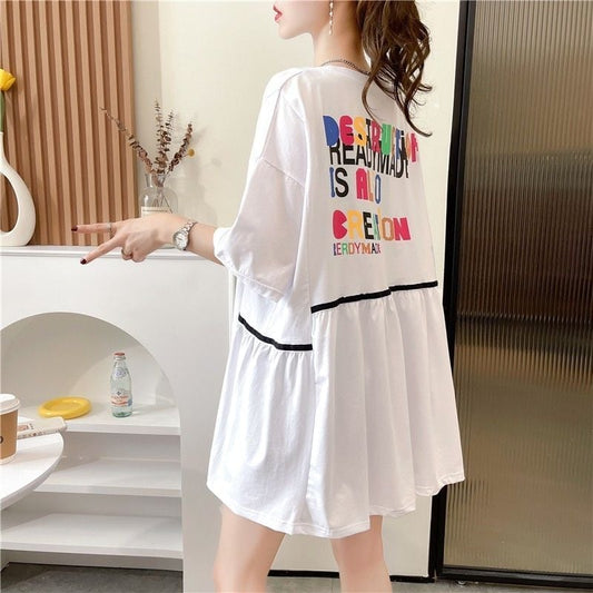 おすすめ ! スウィート 韓国系  ゆったりTシャツ半袖 全3色 ins-4943