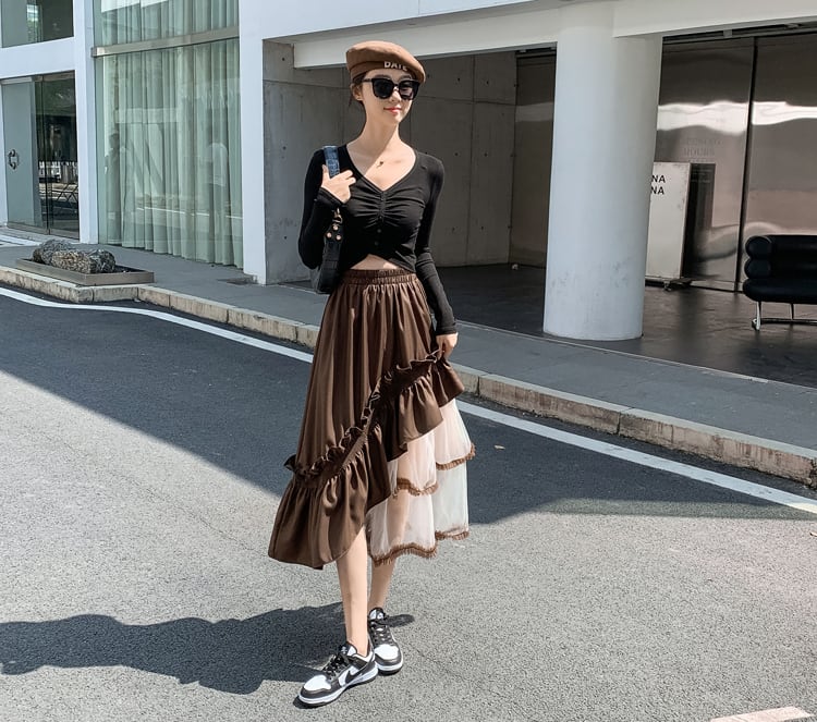 超人気 ファッション 個性派 ビスチェ  全3色ins-6578