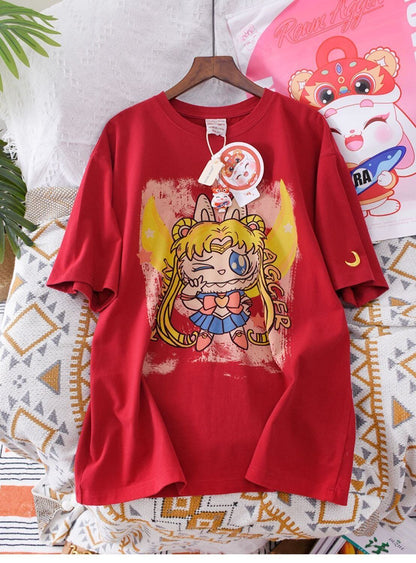 今季も大流行 刺ロゴ ゆったり ユニセックス 全3色 半袖 Tシャツ  ins-4852