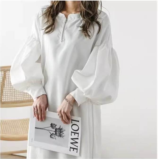 定番シンプル ファッション エレガント ワンピースins-6563