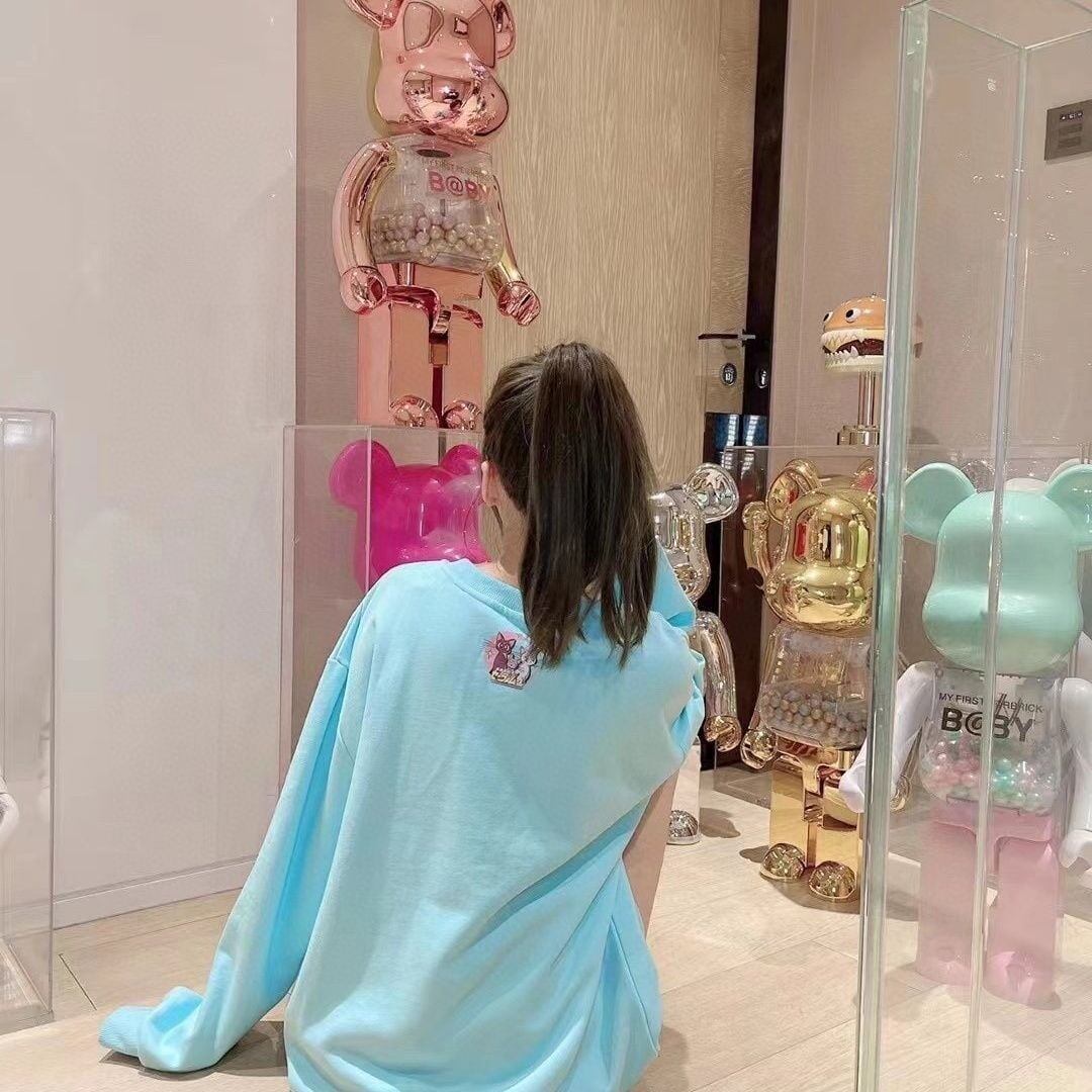 好感度UP  ファッション キュート ルーズ スウェット ins-6387