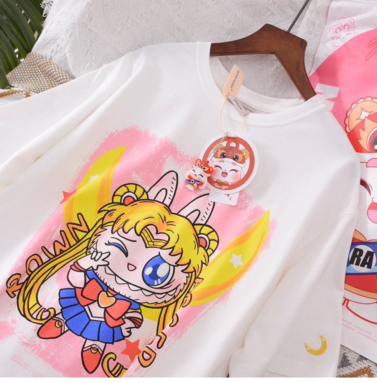 今季も大流行 刺ロゴ ゆったり ユニセックス 全3色 半袖 Tシャツ  ins-4852