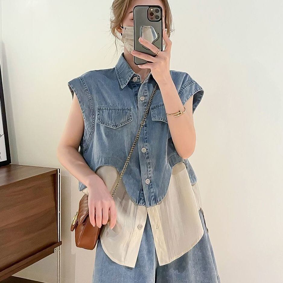 今季マストバイ ファッション 上品 半袖Ｔシャツⅹパンツセット ins-6575