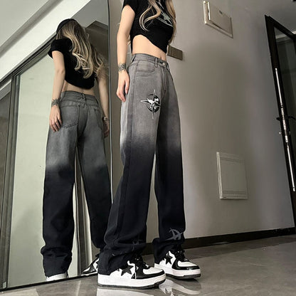 話題沸騰中  超人気  個性派 ストリート デニムins-6474