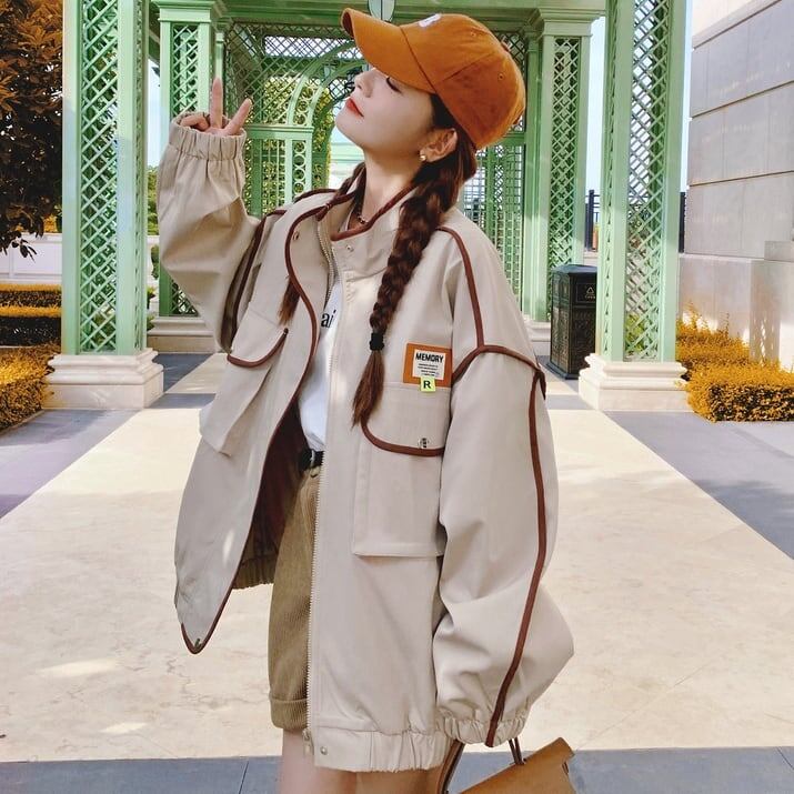 人気商品再入荷 オシャレ度満点   ジャケット ブルゾンins-4960
