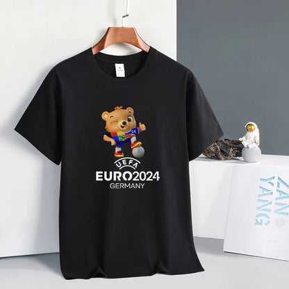 売り切れ必至 カジュアル プリント 半袖Tシャツ 全5色ins-6683