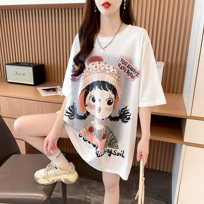 新作 アバンギャルド 特別デザイン プリント全3色 半袖Tシャツ カットソー ins-8605