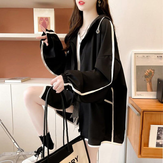 好感度満載 日焼け対策 ゆったり感アップ ジャケット ブルゾンins-3086