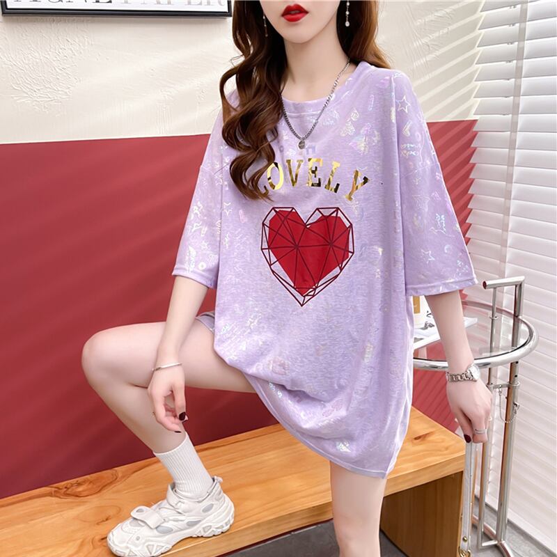 話題沸騰中  個性派 ファッション プリント 全3色 半袖Tシャツins-8508