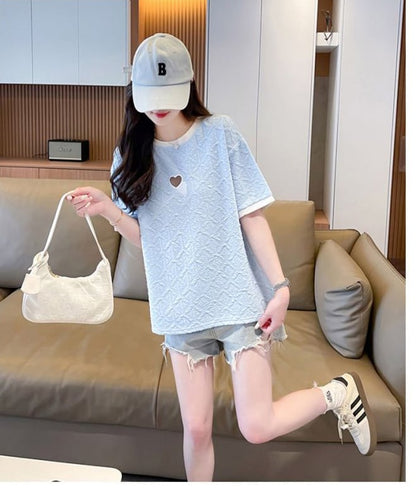売り切れ必至 カジュアル ファッション 全3色 半袖Tシャツins-8507