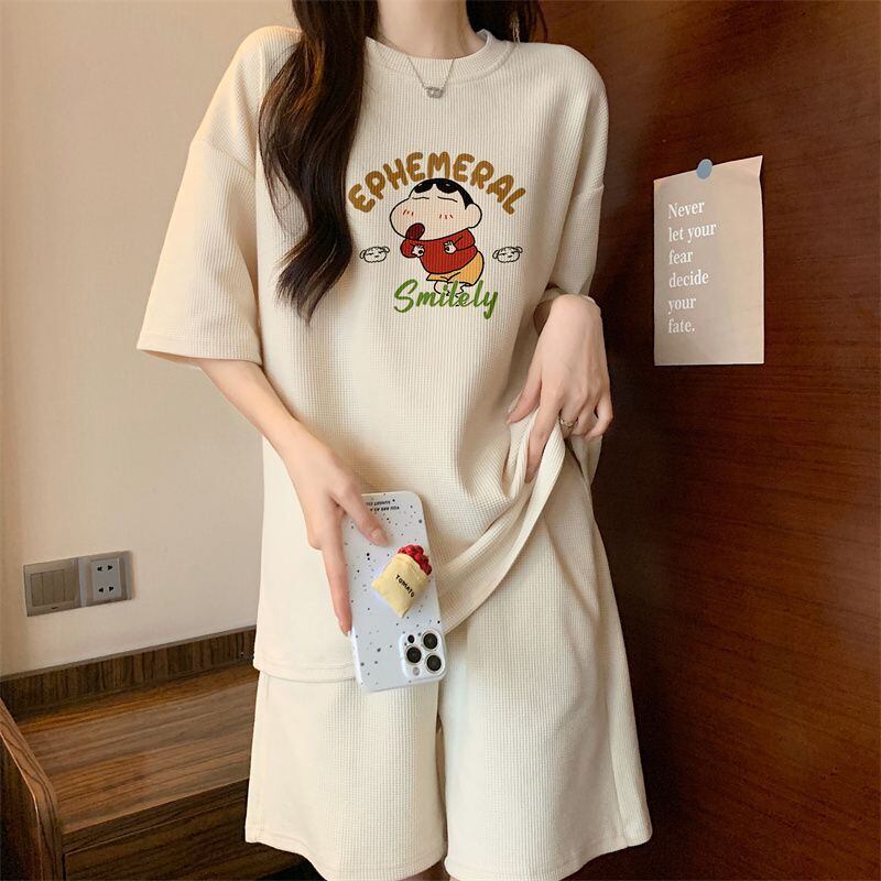 早い者勝ち  大好評 カジュアル キュート 半袖Ｔシャツⅹパンツセットins-6550