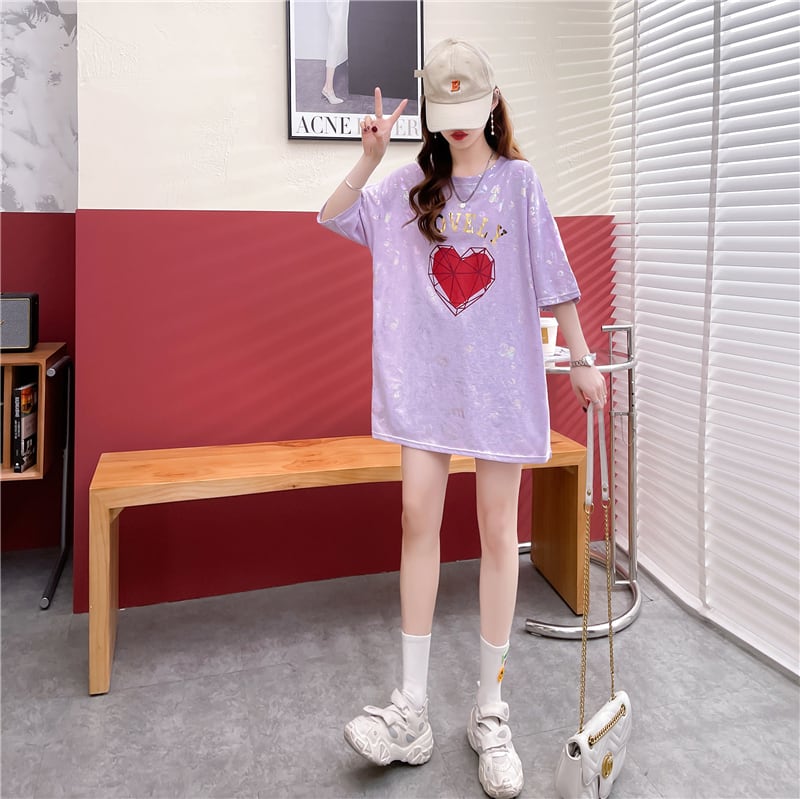 話題沸騰中  個性派 ファッション プリント 全3色 半袖Tシャツins-8508