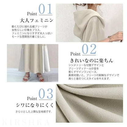 大好評 エレガント シンプル ワンピースins-6564