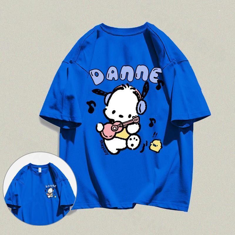 新商品 絶対欲しい 上質 キュート プリント 7色選択 半袖Tシャツins-8625