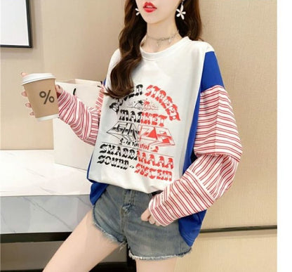 人気爆発中 新作 カジュアル シンプル  Tシャツins-8120