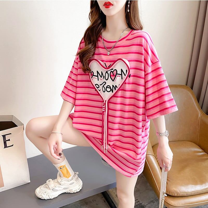 スタイリッシュ 今季大好評 ボーダー柄 Tシャツ カットソーins-3254