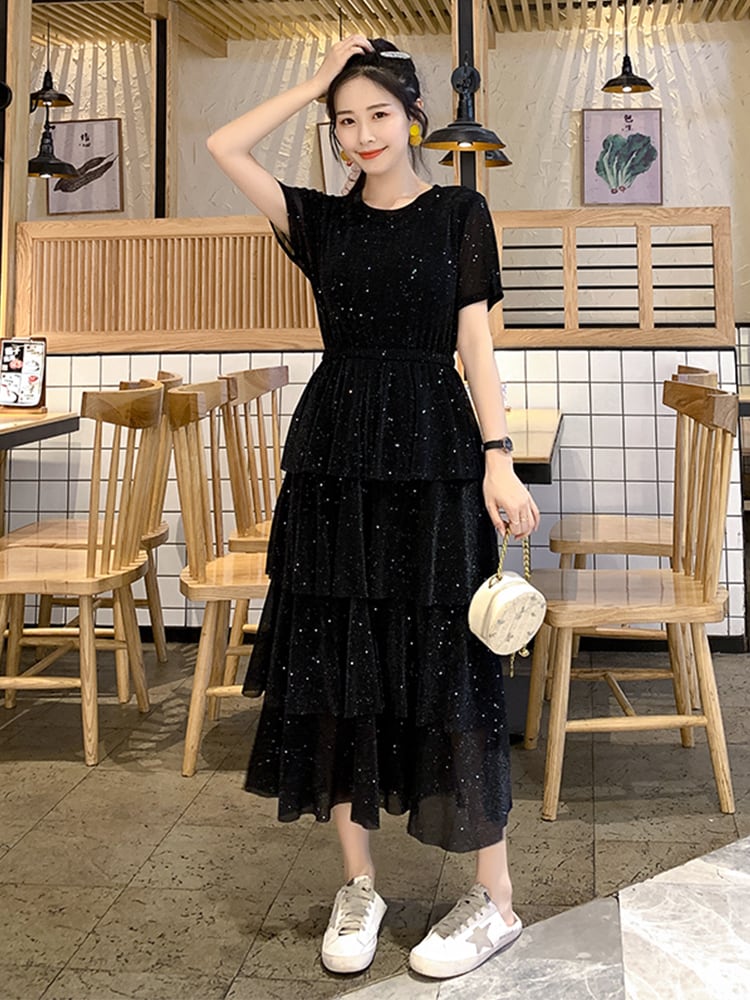 超人気 大人可愛い スウィート フリル ワンピース ins-8619