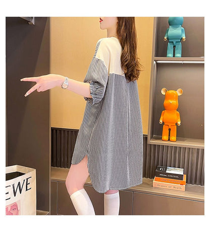 美人度アップ ファッションルーズ カットソーins-6568