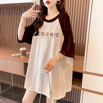 話題沸騰中 4色選択可 プリント  Tシャツ カットソーins-8276