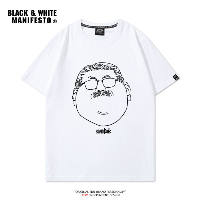 【人気ランキングNO.3】早い者勝ち　好感度UP おすすめ プリントロゴ　半袖 Tシャツ-A2356