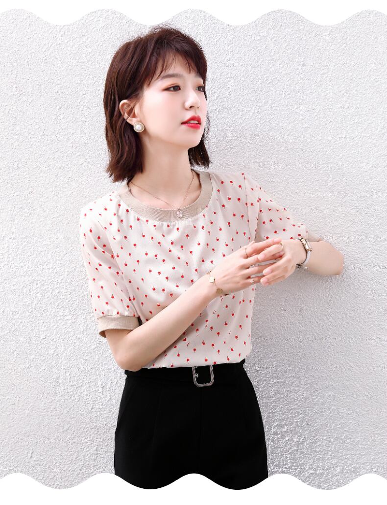 【半額！期間限定！！】大好評 ファッション 上質 半袖シャツins-6596
