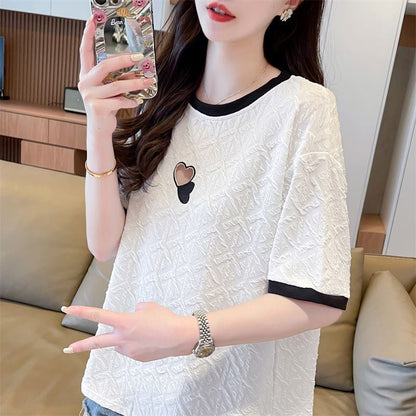 売り切れ必至 カジュアル ファッション 全3色 半袖Tシャツins-8507