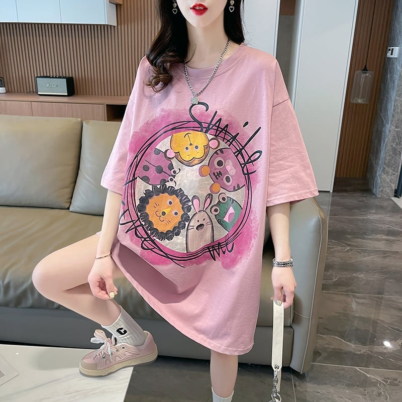 おすすめ ファッション シンプル スウィート 半袖シャツins-6384