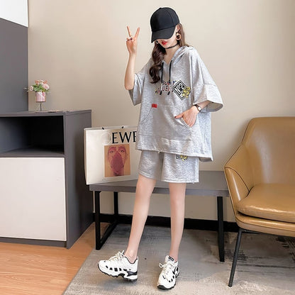 【半額！期間限定！！】ファッション 清涼感たっぷり 切り替え ブラウス＋パンツ セットアップins-3144