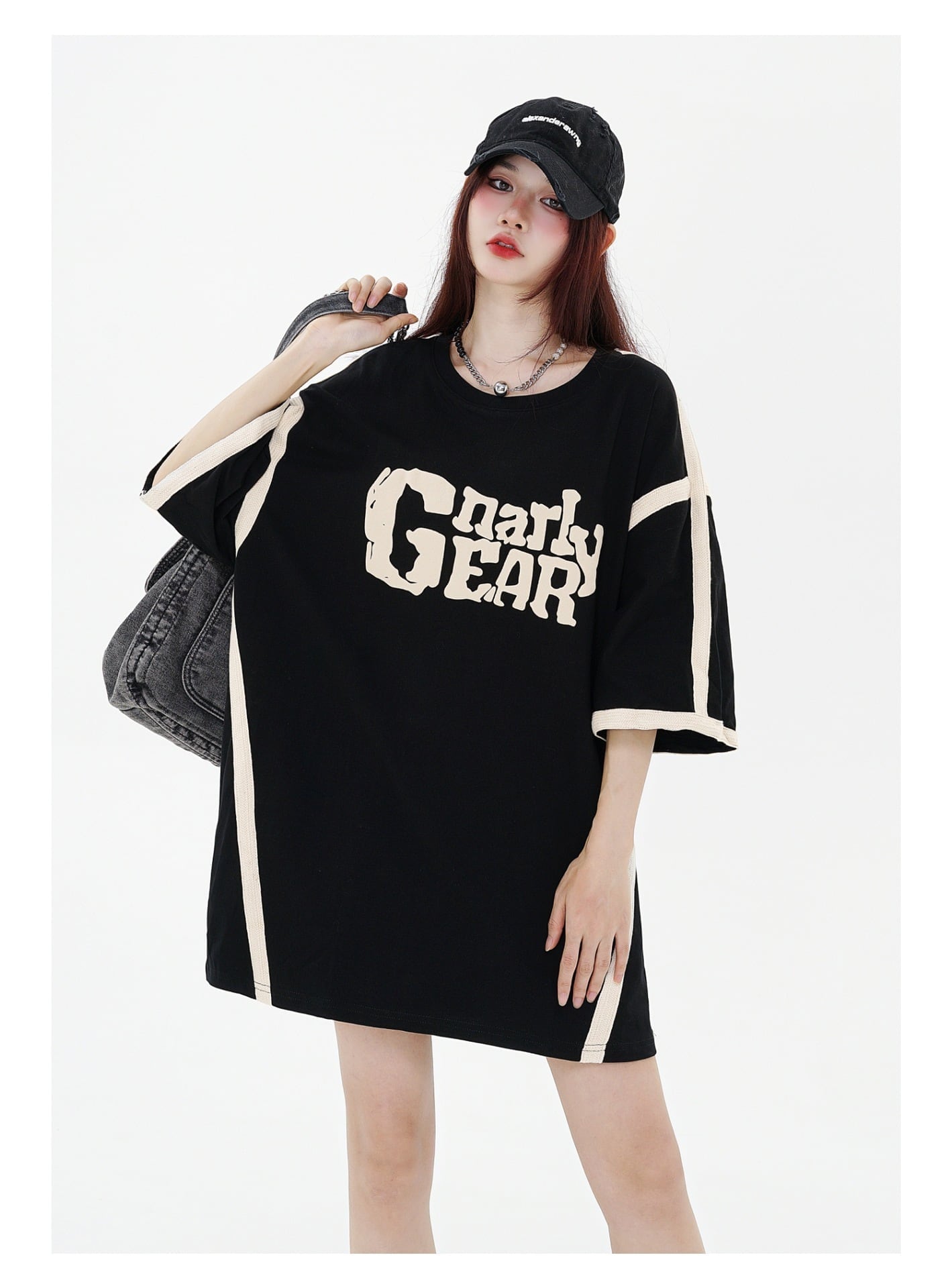 売り切れ必至　人気商品再入荷    個性派  上質 半袖Tシャツ  全2色 男女兼用ins-4907