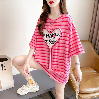 スタイリッシュ 今季大好評 ボーダー柄 Tシャツ カットソーins-3254